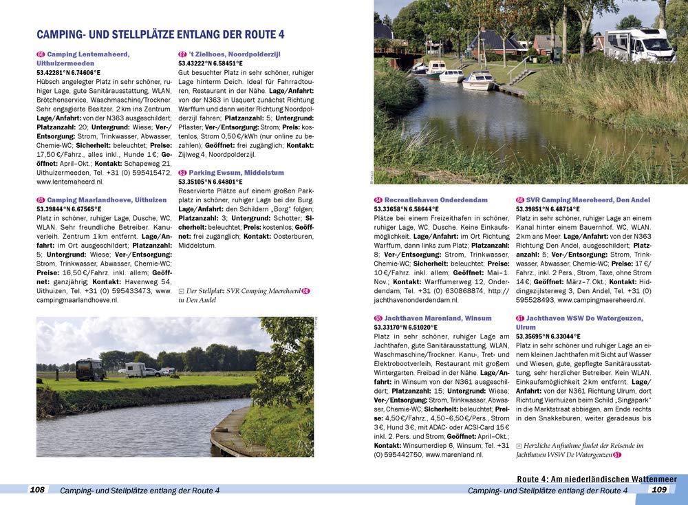 Reise Know-How Wohnmobil-Tourguide Niederlande: Die schönsten Routen, Taschenbuch