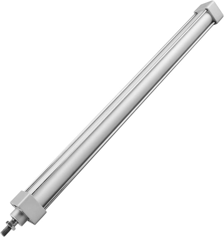 Heschen Pneumatischer Standard-Luftdruckzylinder, SC 32-500, PT1/8 Anschluss, 32mm Bohrung, 500mm Hu