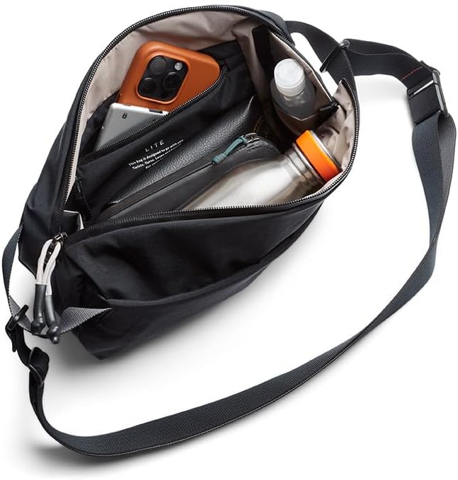 Bellroy Lite Sling (leichte Crossbody-Tasche) Einheitsgrösse Schwarz, Einheitsgrösse Schwarz