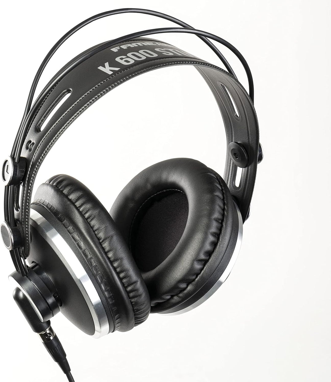 Fame Audio K 600 Studio, Geschlossene Studio Kopfhörer, Schwarz, Dynamischer Sound, Leichtes Gewicht