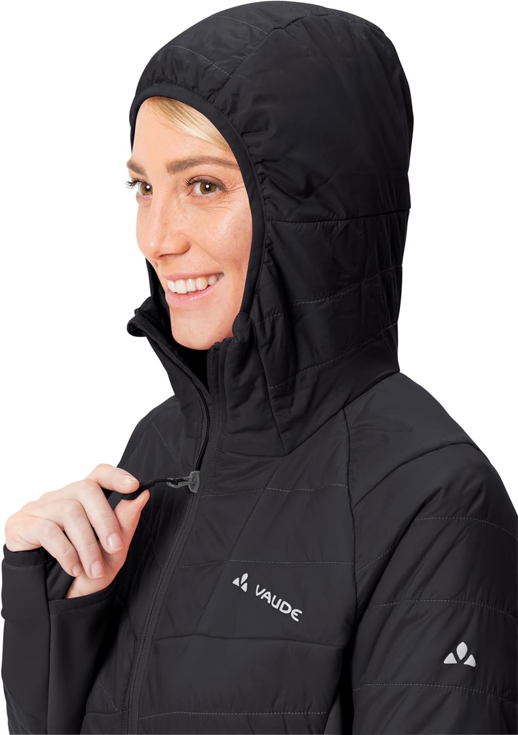 VAUDE Sesvenna Damen Isolationsjacke für Skitouren black/black 34, black/black 34