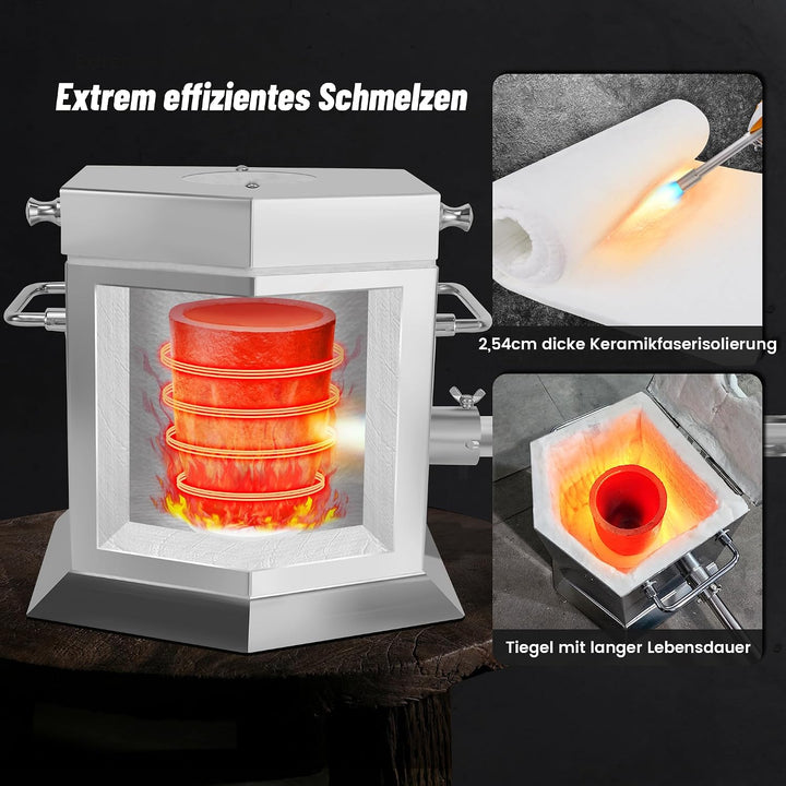 Keramikfaser-Isolierdecke, 1500℃/2700℉, feuerfeste Isolierung für Geschirrspüler, Öfen, Schmieden, K