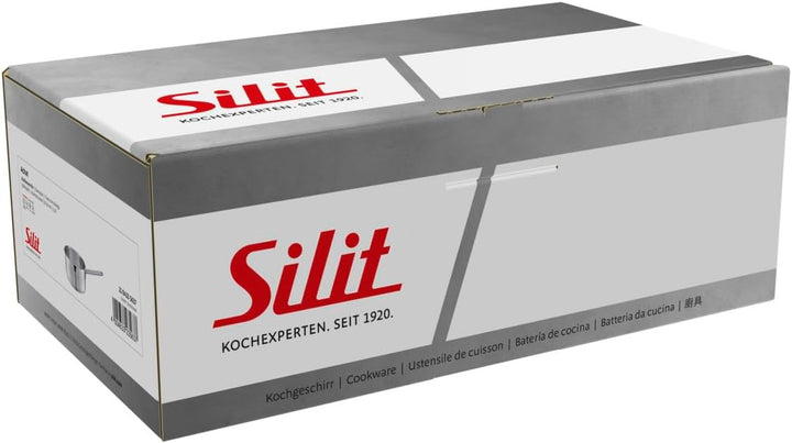 Silit Achat Stielkasserolle Induktion 16cm ohne Deckel, kleiner Topf, Kochtopf klein 1,5l, Milchtopf