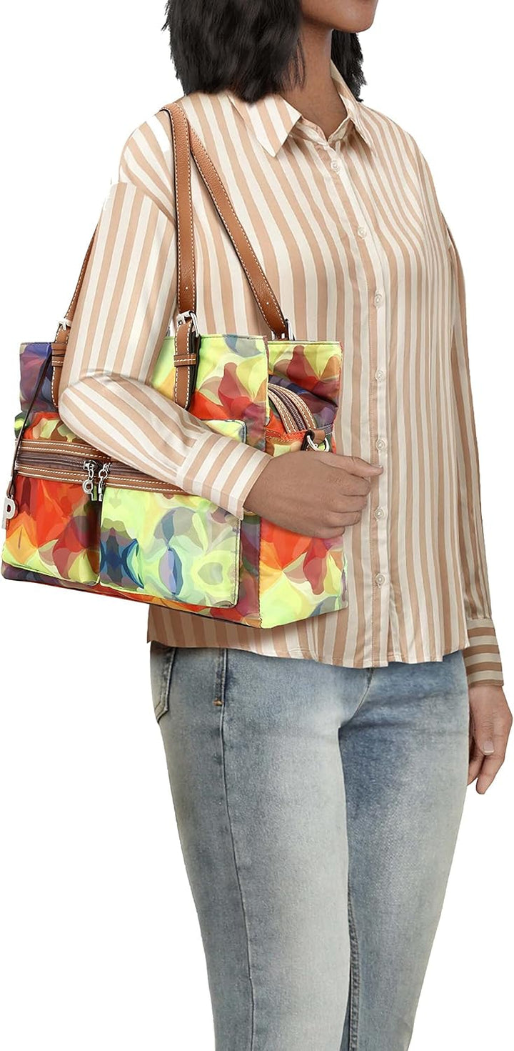 Picard Damen Shopper SONJA aus Nylon Mittel | mit Reissverschluss | Shopper | Alltag, Ausgehen Dooby