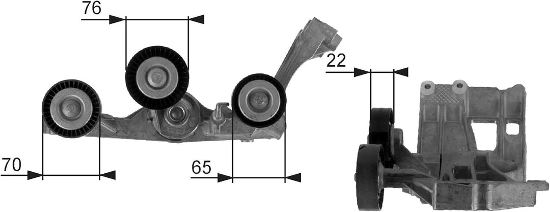 GATES DriveAlign Spannrolle T38429