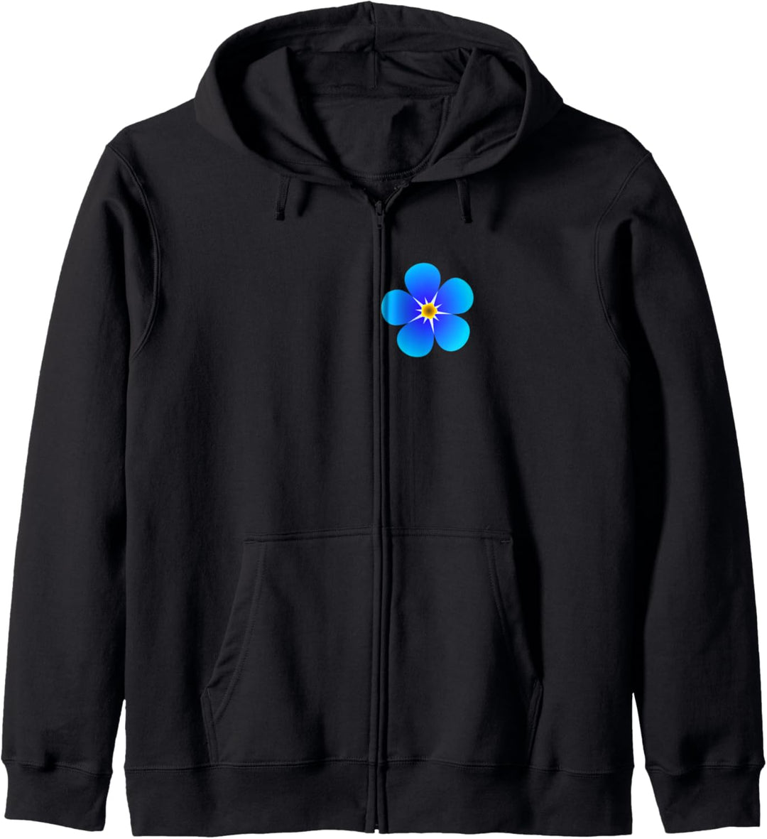 Freimaurer-Vergissmeinnicht Blumensymbol schottischer Rite Freimaurer Kapuzenjacke