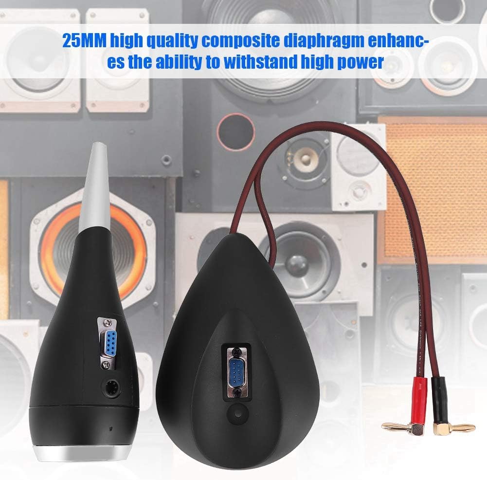 PUSOKEI Neuer 25-Kern-Ultrahochlautsprecher für grosse Lautsprecher, 35-W-HiFi-Audio-Lautsprecher, 2