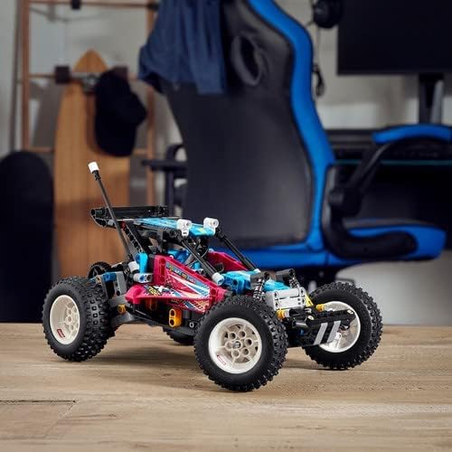 LEGO 42124 Technic Geländewagen, Control+ App-gesteuertes Rennauto Spielzeug für Jungen und Mädchen