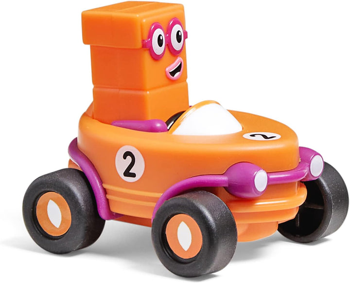 Learning Resources HM95405-UK Mini-Autoset, 5 Autos, Numberblocks-Geschenke, Fahrzeuge mit beweglich