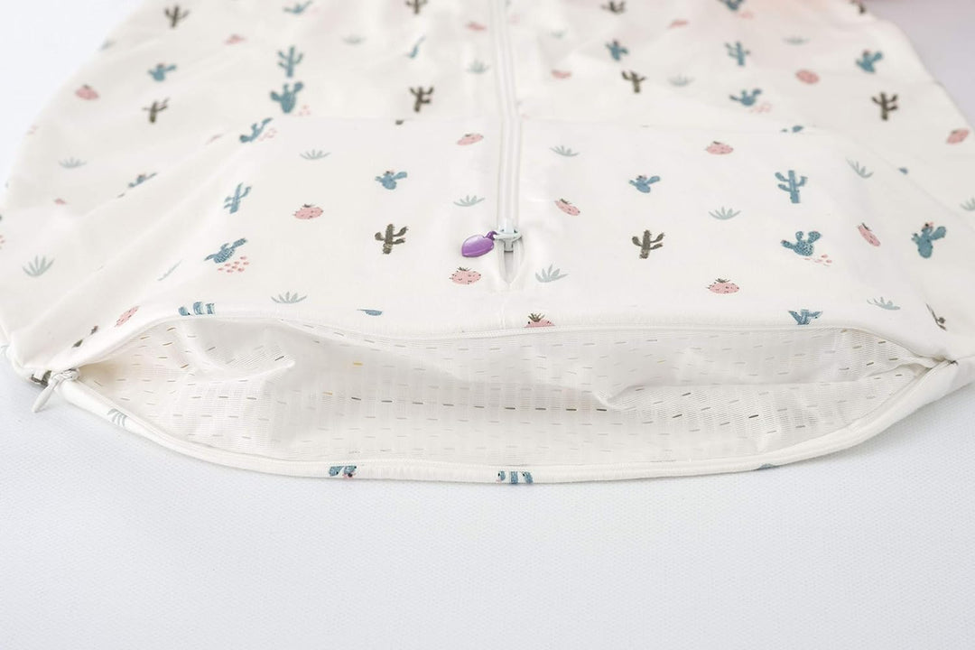 Träumeland S0200607 Sommerschlafsack LIEBMICH aus Baumwolle, Design Kaktusliebe, Grösse 110 cm, mehr