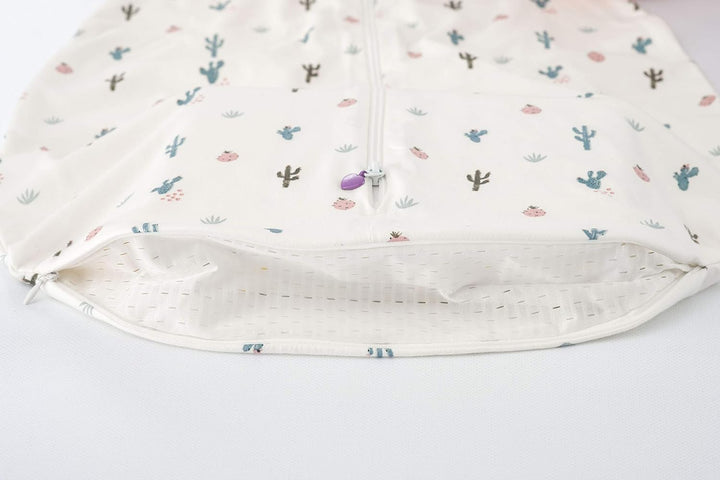 Träumeland S0200603 Sommerschlafsack LIEBMICH aus Baumwolle, Design Kaktusliebe, Grösse 70 cm, mehrf