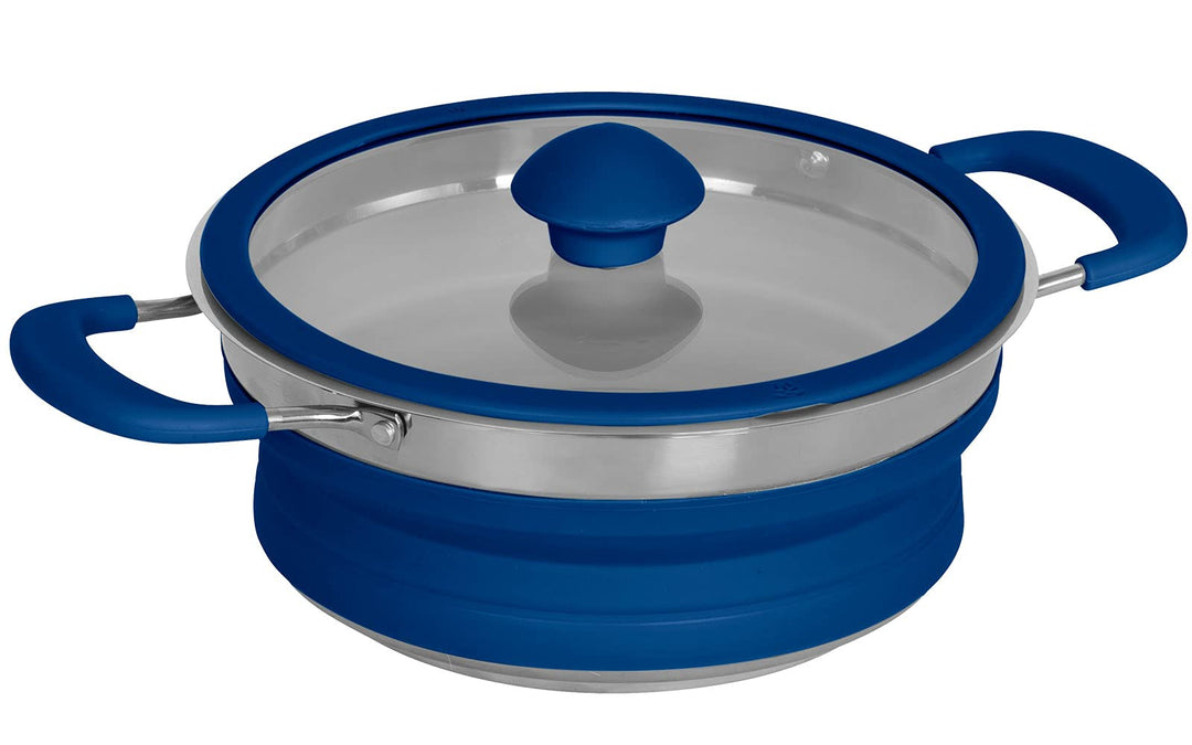 i+V Faltbarer Topf Indigo
