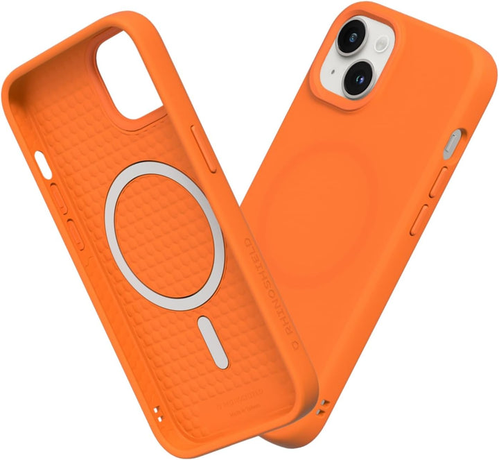 RhinoShield Hülle kompatibel mit [iPhone 14 Plus] | SolidSuit - MagSafe-kompatibel -Stossdämpfende &