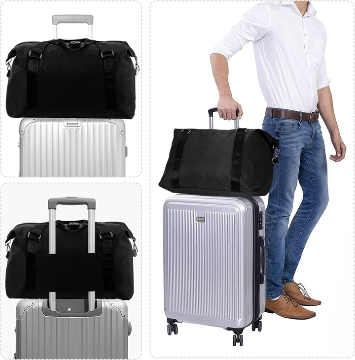 HAWEE Reisetasche Herren Gross Weekender Sporttasche Damen Wasserdicht Gym Bag Leichte Handgepäck Ta