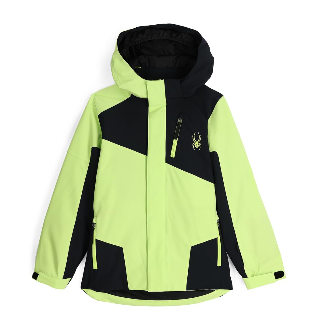 Spyder Jungen Turner Jacket Skijacke L Lime Ice, L Lime Ice