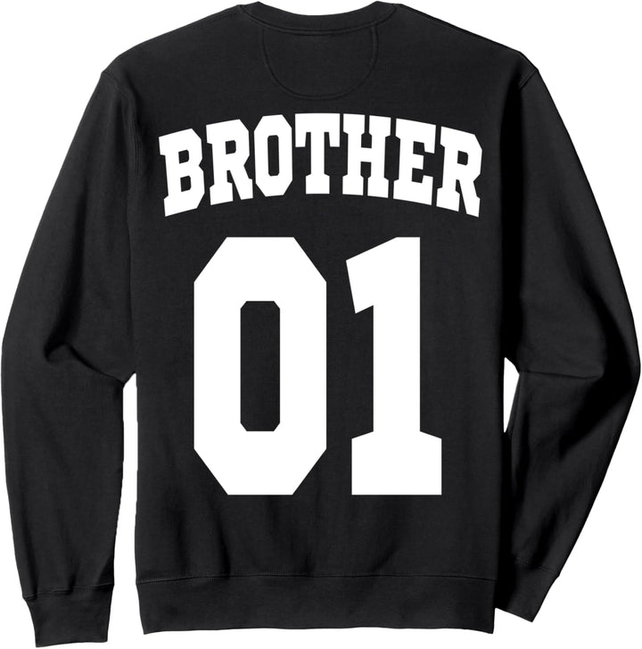 Bruder 01 Geschenk für den Grossen Bruder und Kleinen Bruder Sweatshirt