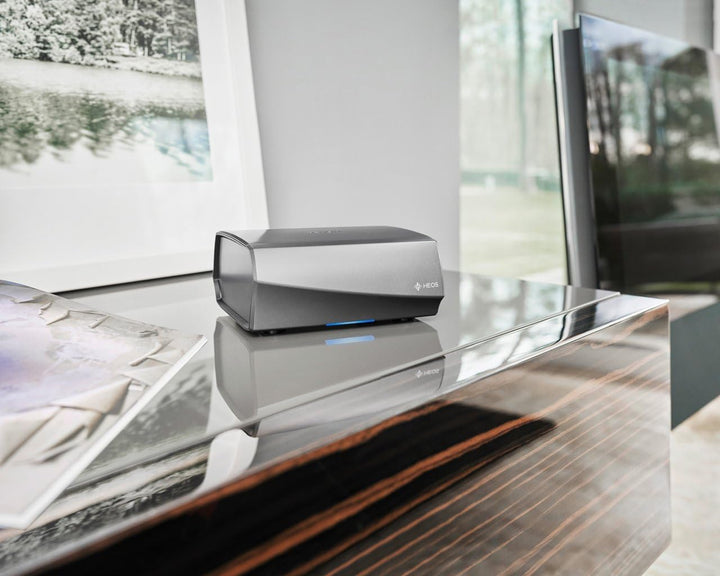 Denon HEOS by HEOSLINKHS2SRE2 Multiroom Audio-Streaming Vollverstärker (High-Res Audio, Spotify Conn