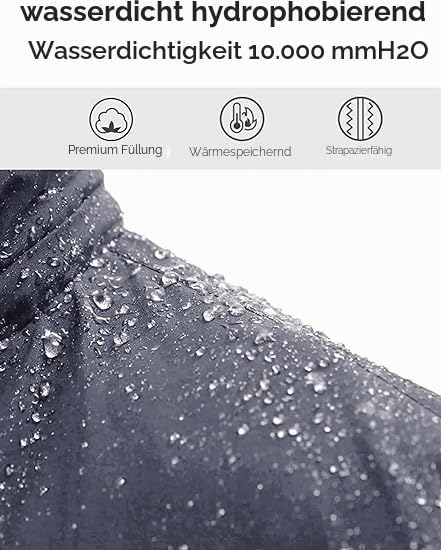 Wantdo Jungen Berg Ski Jacke Warmer Winter Fleece Mäntel Wasserdichter Atmungsaktive Jacke Outdoor K