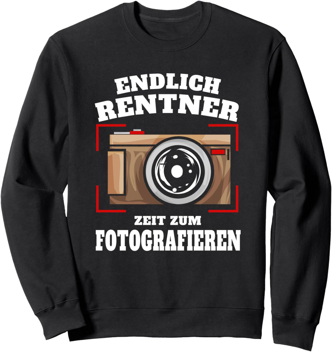 Fotograf Rente Fotografie Fotografieren Rentner Sweatshirt