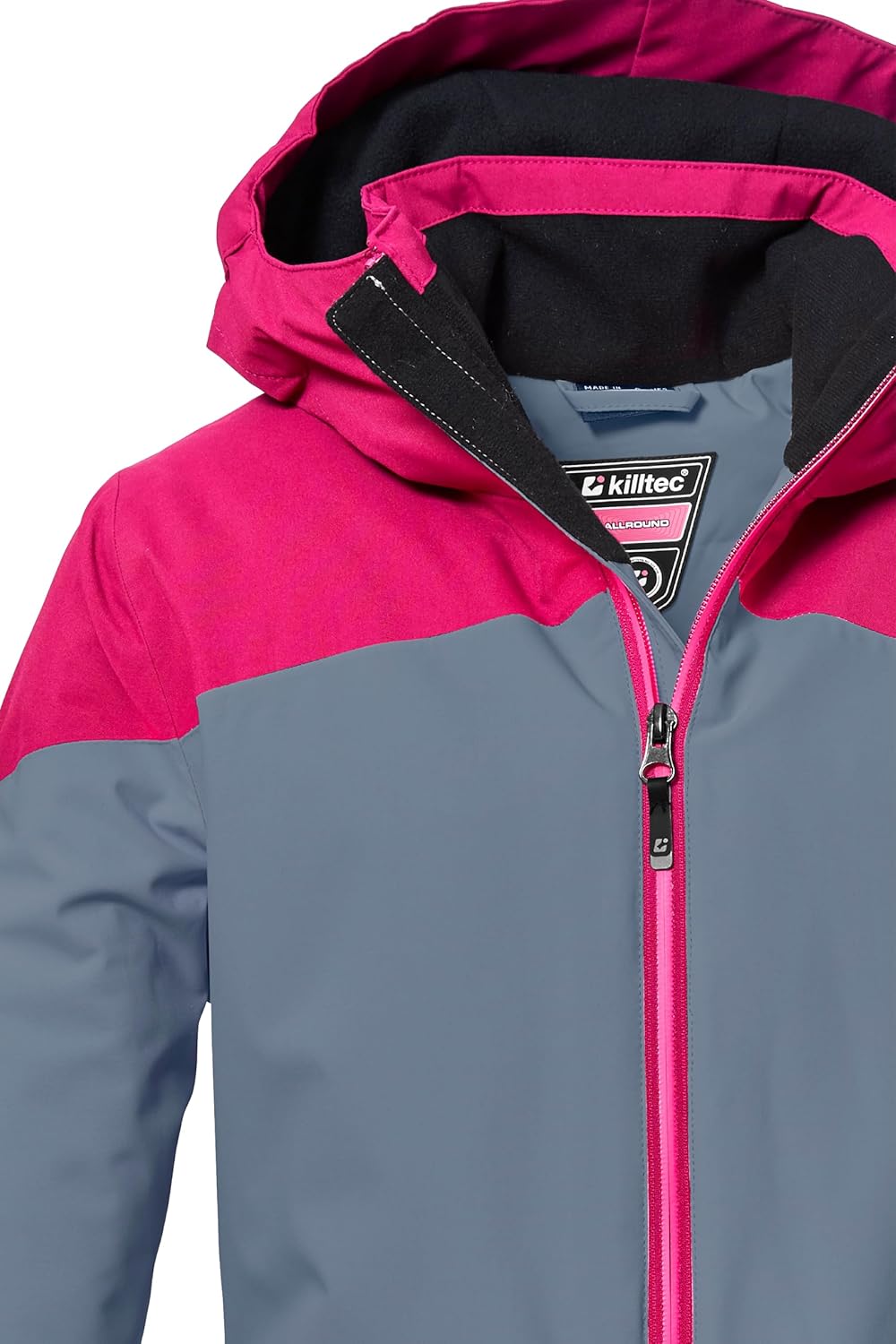 Killtec Mädchen Ksw 151 Grls Ski Jckt Skijacke wasserdicht/Funktionsjacke mit Kapuze und Schneefang