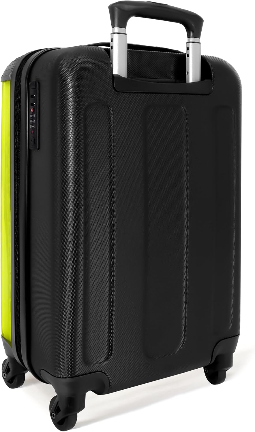 NoBoringSuitcases.com® Koffer Handgepäck Trolley Rollkoffer Kleine Reisekoffer mit 4 Rollen - Panthe