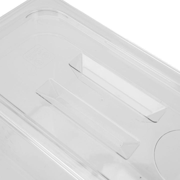 Kochbehälter, 6,9 L, Transparente Behälter für Langsames Kochen mit Deckel, Sous-Vide-Behälter, Hitz