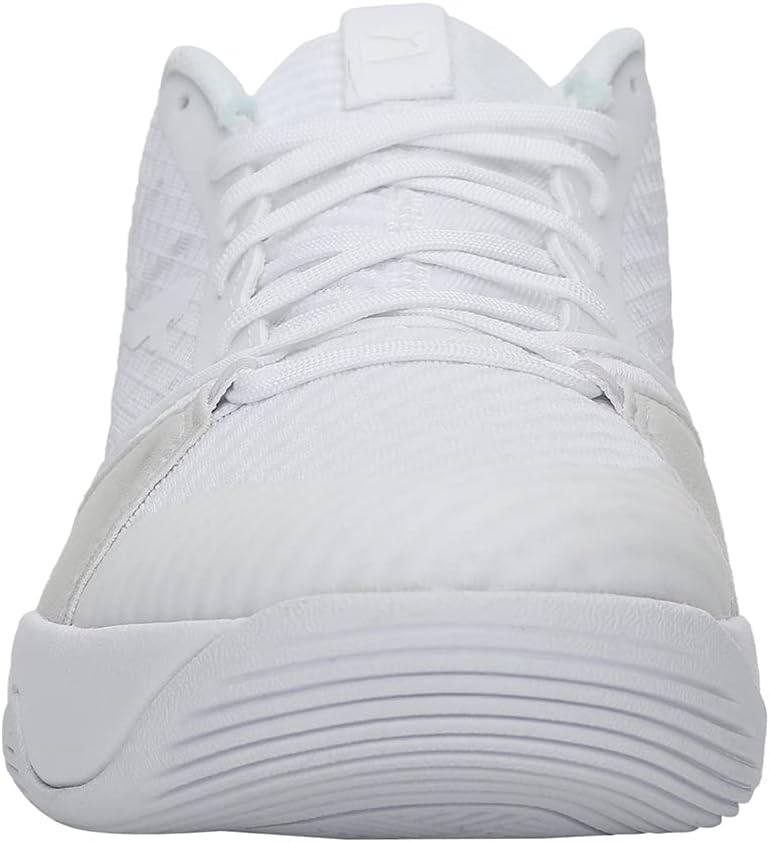 PUMA Unisex Accelerate Pro Hallenturnschuh 37.5 EU Puma White Nimbus Cloud, 37.5 EU Puma White Nimbu