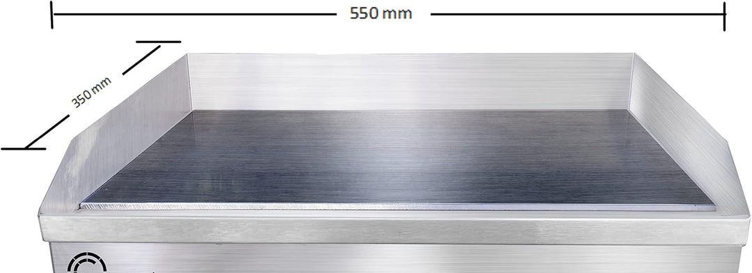 LITTLE BALANCE 8568 Snack Plus, elektrische Grillplatte für 6-8 Personen, Kochplatte aus antihaftbes