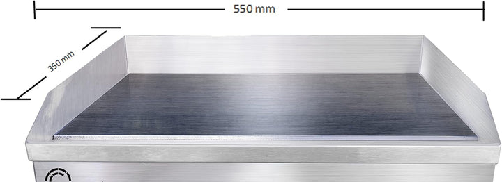LITTLE BALANCE 8568 Snack Plus, elektrische Grillplatte für 6-8 Personen, Kochplatte aus antihaftbes