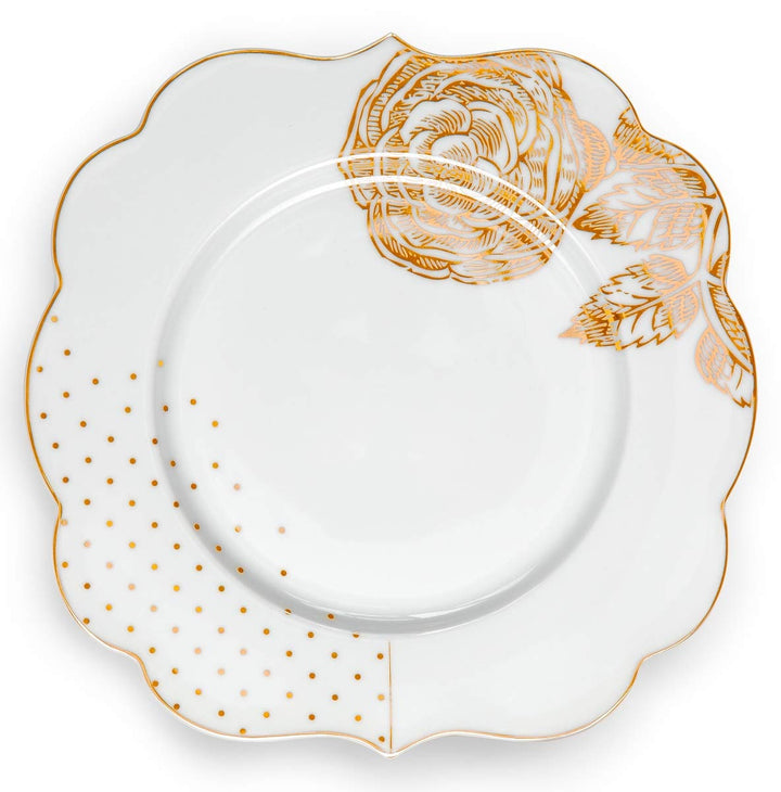 Pip Studio Royal White Kuchenteller 17 cm