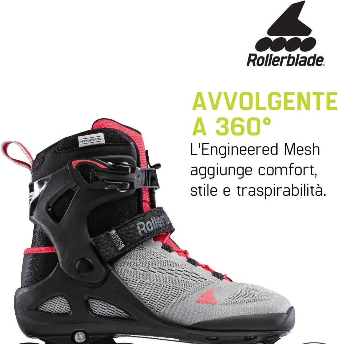 Rollerblade 255 Neutral Grey/Paradise Pink, 255 Neutral Grey/Paradise Pink
