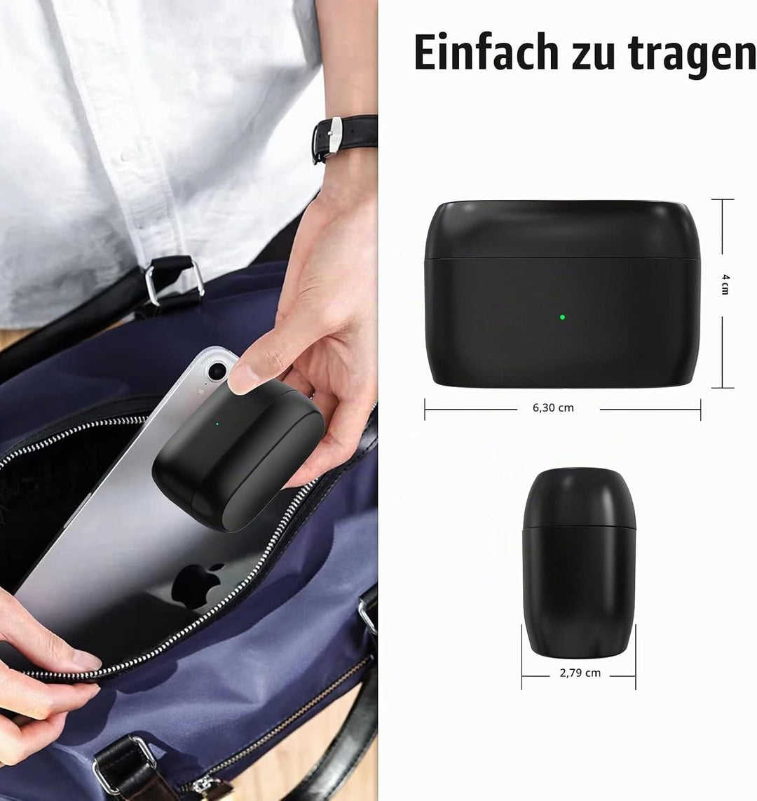 Kabellose Ladecase kompatibel mit Jabra Elite 85t, Ersatz Ladecase für Jabra 85t Wireless Charger Ca