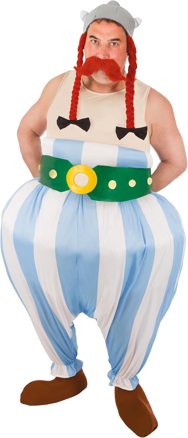 Chaks – Kostüm – Kostüm Obelix 5 teilig, L Obelix L, Obelix L