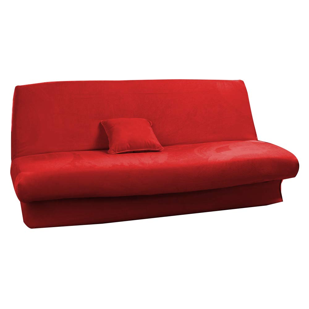 Antonouse Bezug für Schlafcouch, ausziehbar, 120 bis 140 cm-180 bis 200 cm, Rot, Rot