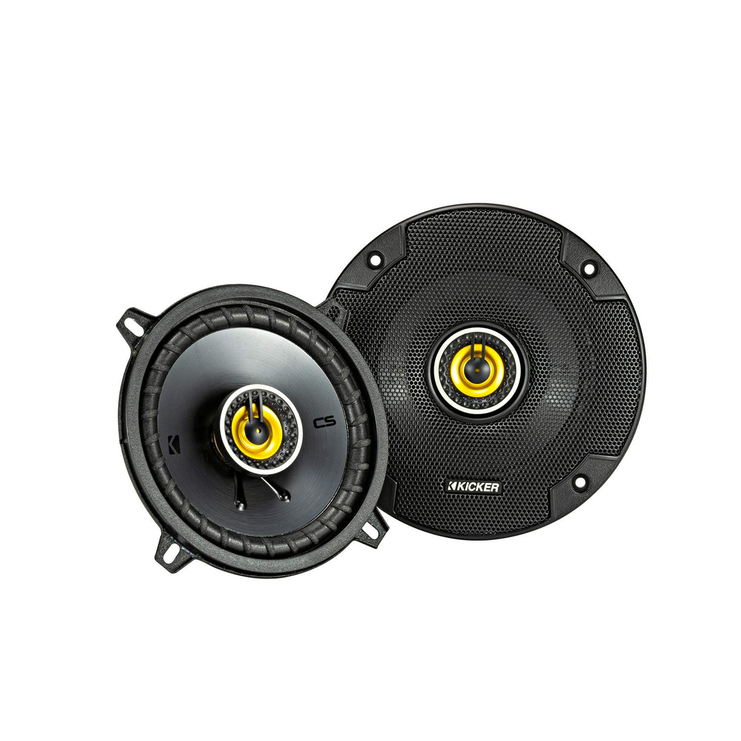 Kicker CSC54 (CSC54-46) - 13 cm 2-Wege-Lautsprecher mit 225 Watt (RMS: 75 Watt) 1 Paar Lautsprecher,