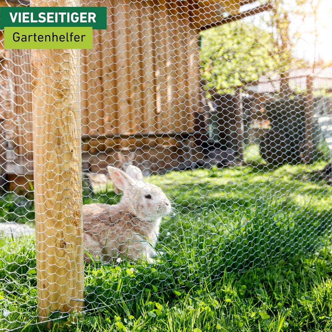 Windhager Kleintiergeflecht verzinkt, 1 x 10 m 10 x 1 m 25 mm, 10 x 1 m 25 mm