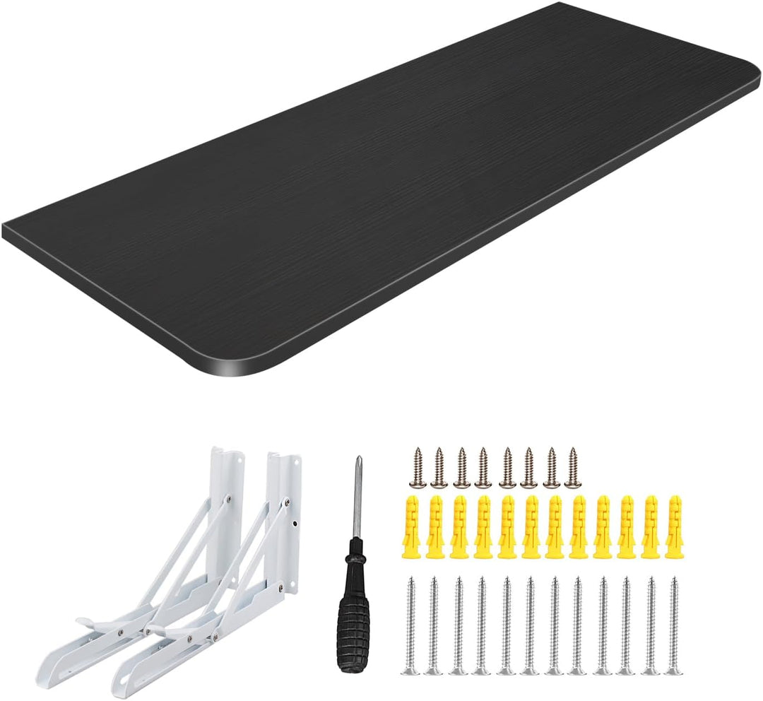 MAYMA Klapptisch, Wandmontage, Klapptisch, mit WC-Sitz, Computer-Schreibtisch, kleines Haus, multifu