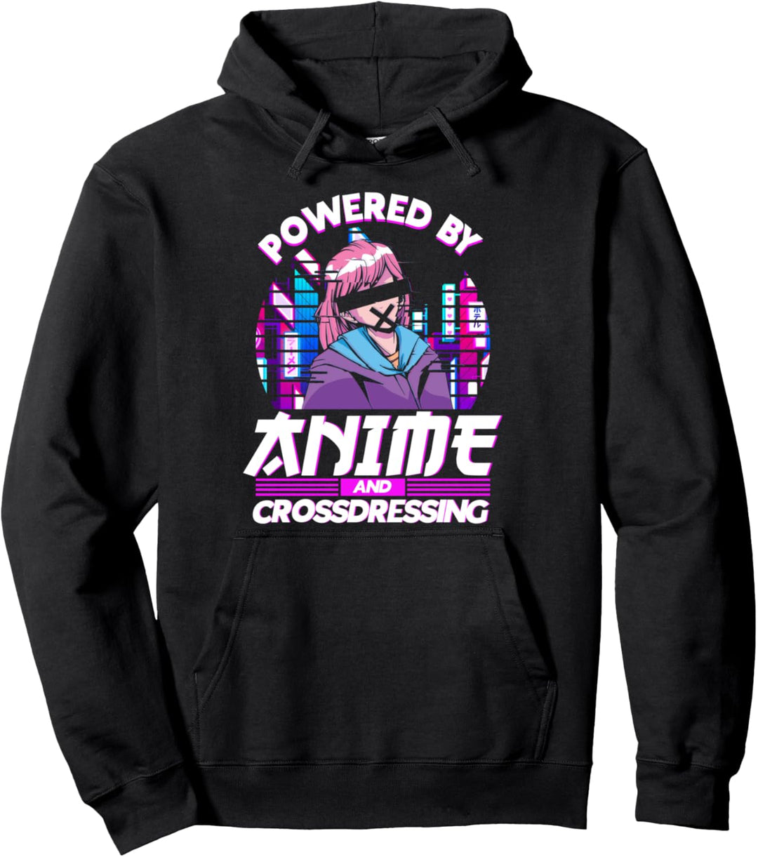 Cosplay Aesthetic Pastel Crossdressing Femboy Pullover Hoodie