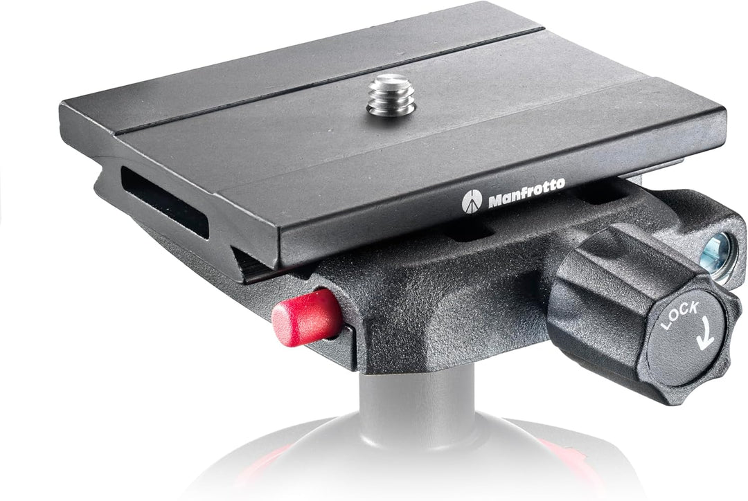 Manfrotto MSQ6 Top Lock Schnellwechseladapter, Arca schwarz Acra Top Lock, Acra Top Lock