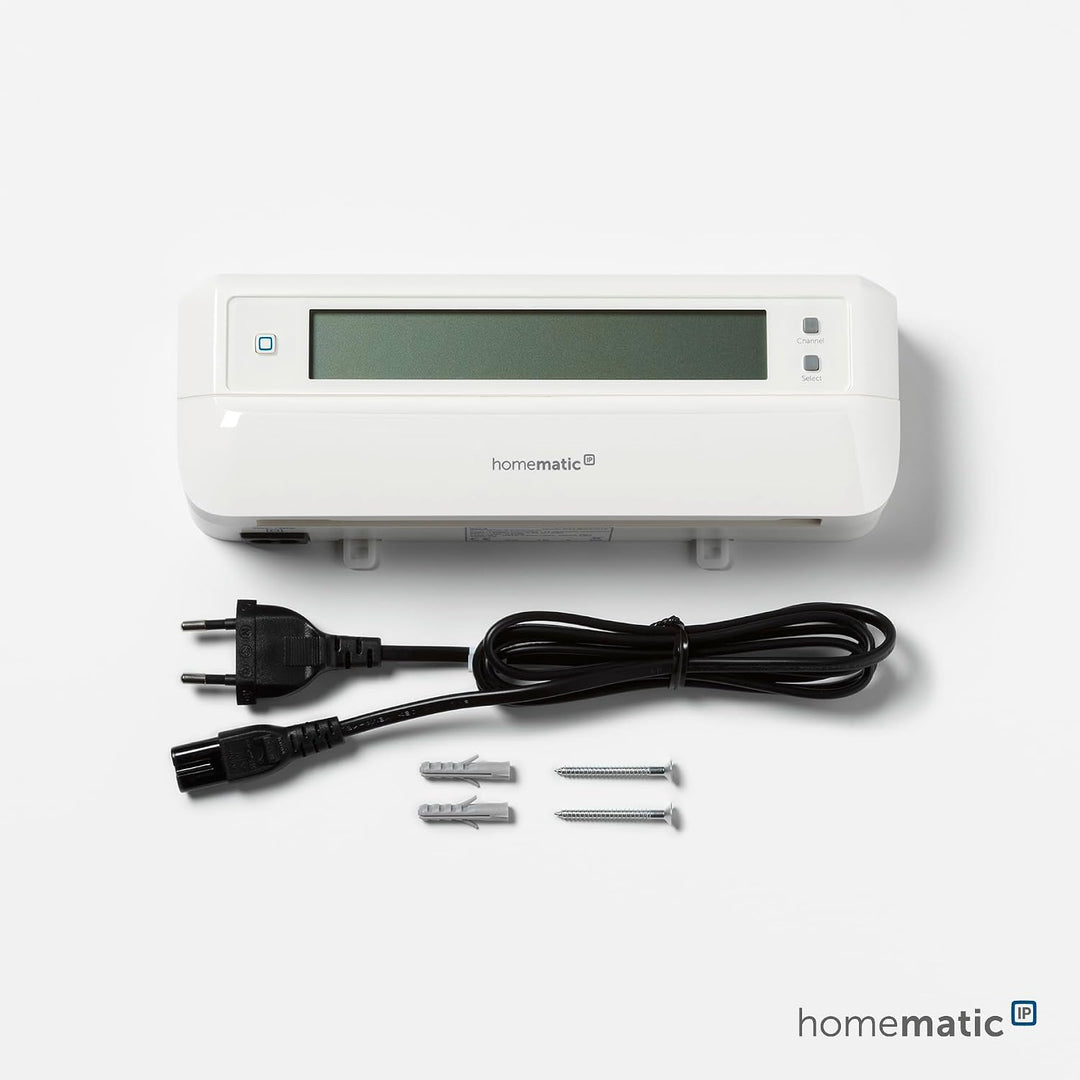 Homematic IP Smart Home Fussbodenheizungscontroller – 12-fach, motorisch, digitale Steuerung Fussbod
