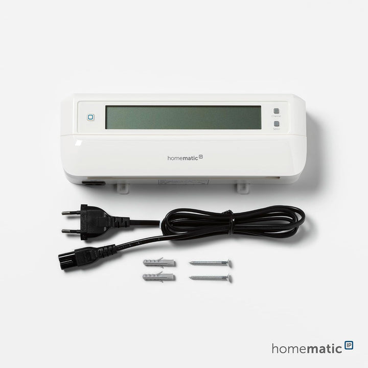 Homematic IP Smart Home Fussbodenheizungscontroller – 12-fach, motorisch, digitale Steuerung Fussbod