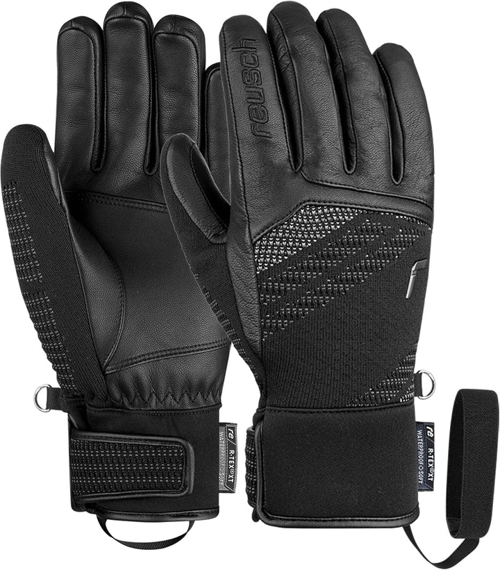 Reusch Herren Re:Knit Eclipse R-tex extra Warmer, wasserdichter und atmungsaktiver Skihandschuh 10 S