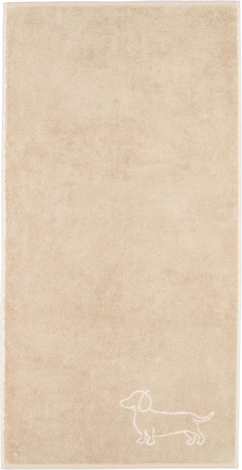 Cawö Handtücher WE Love Dogs Companion 6248 Natur-Beige - 33 Duschtuch 80x150 cm, Duschtuch 80x150 c