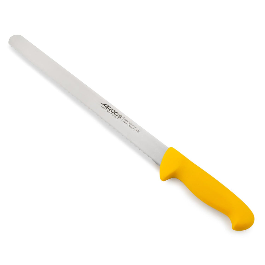 Arcos Serie 2900 - Gebäckmesser Kuchenmesser - Klinge Nitrum Edelstahl 300 mm - HandGriff Polypropyl