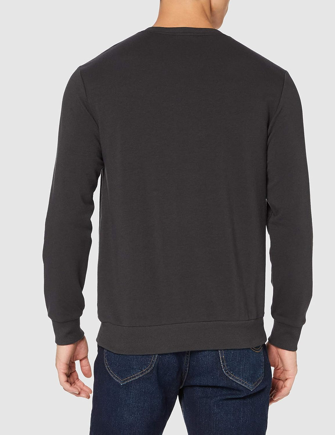 Calvin Klein Herren Sweatshirt ohne Kapuze, Phantom