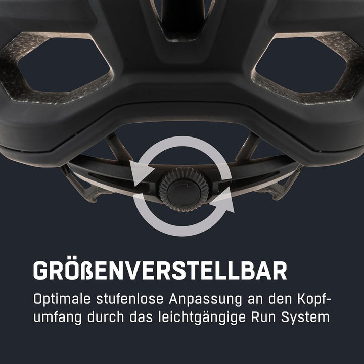 ALPINA CARAPAX 2.0 - Leichter, Stabiler & Komfortabler Fahrradhelm Mit Fliegennetz & Antibakterielle