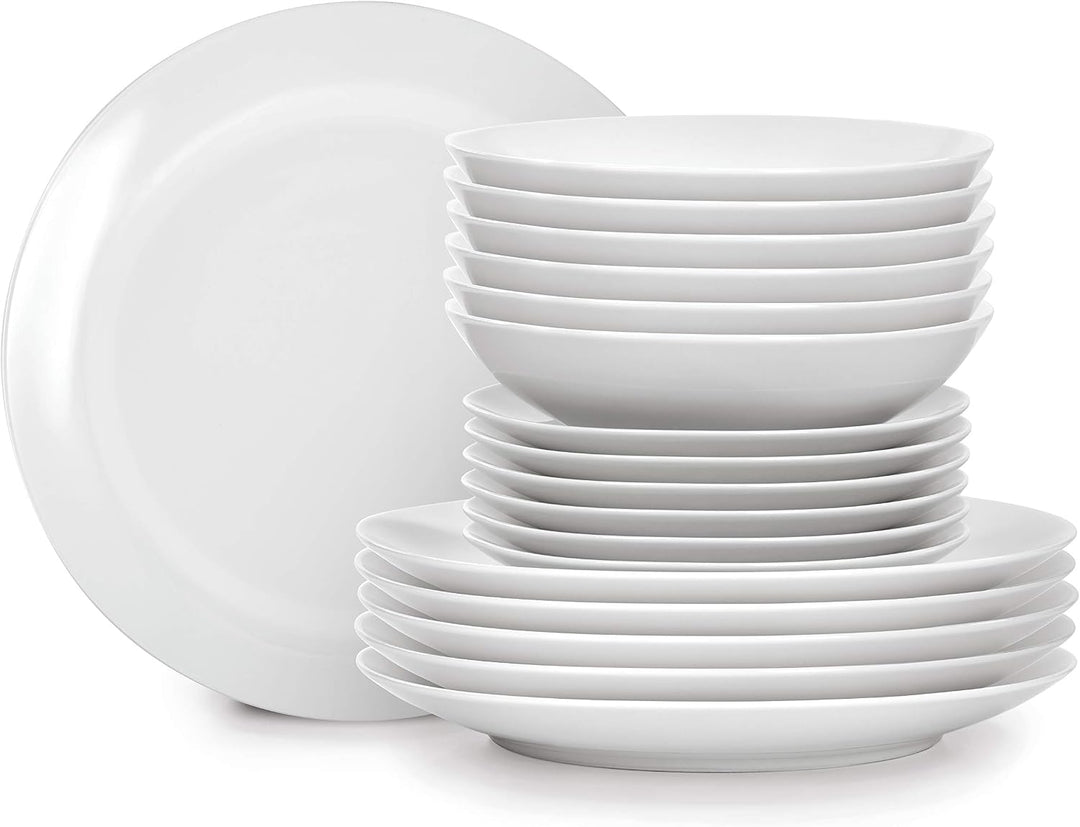 Barazzoni, Teller-Set, 18-teilig, 6 Sitzplätze, Schleife, Schleife