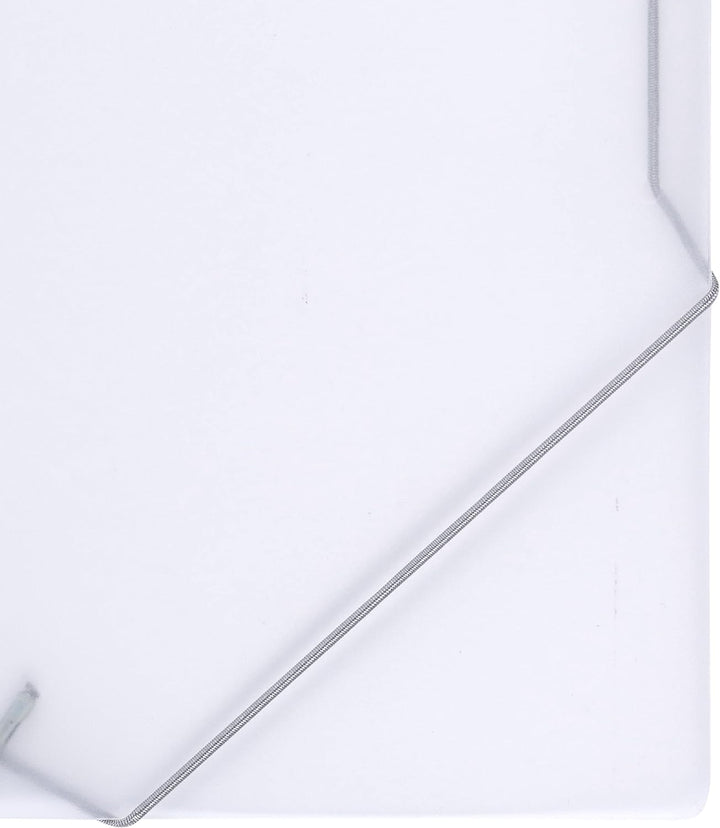 Oxford Eckspanner A4, aus Kunststoff, farblos, transparent, 10 Stück farblos transluzent Eckspanner