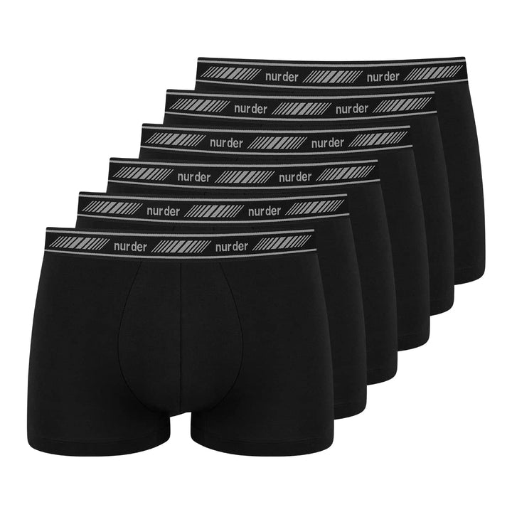 Nur Der 6er Pack Boxer Cotton 3D-Flex aus Baumwolle enge Boxershorts Bewegungsfreiheit Männer Unterh