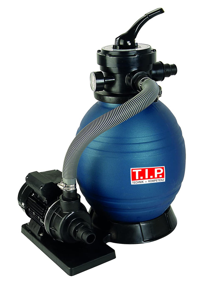 T.I.P. 30307 Schwimmbad Filter Set Sandfilteranlage SPF 180, bis 4.500